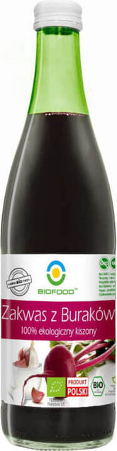 Men chua từ củ cải đỏ ngâm hữu cơ 500 ml - THỰC PHẨM HỮU CƠ